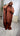 Ensemble femme marron chocolat en tissu fluide effet crêpe – tenue élégante et moderne