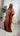 Ensemble femme marron chocolat en tissu fluide effet crêpe – tenue élégante et moderne