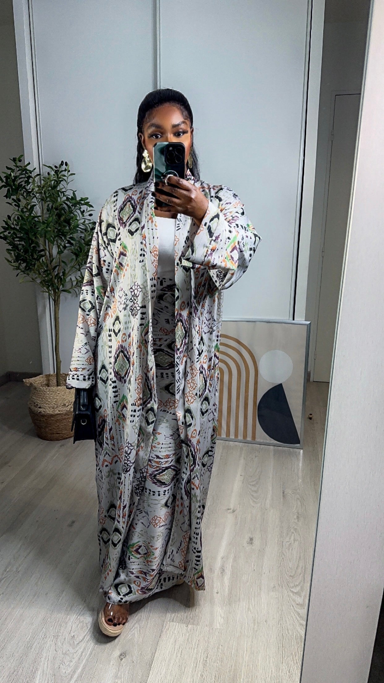 Ensemble kimono jupe Zendaya