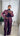 Ensemble Blazer & Pantalon – Couleur bordeaux